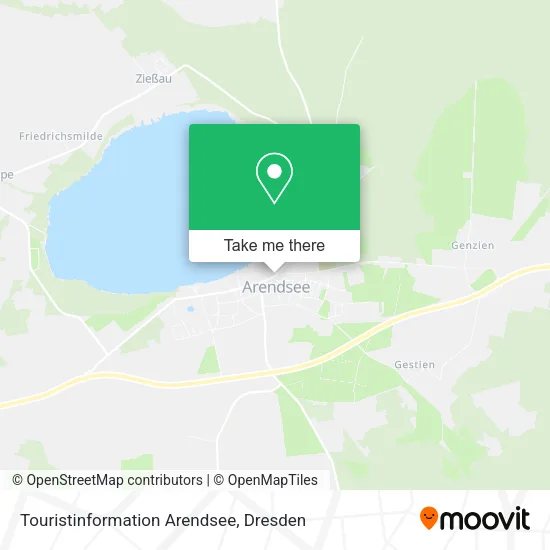 Карта Touristinformation Arendsee