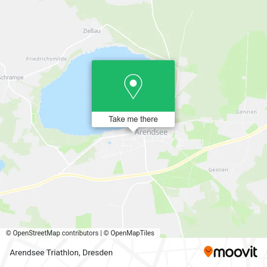 Карта Arendsee Triathlon