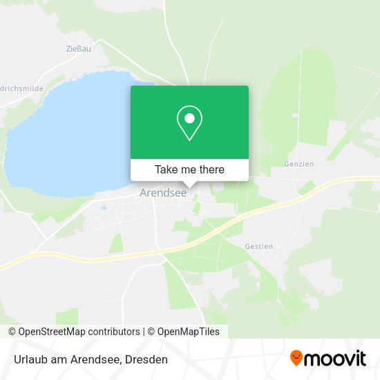 Карта Urlaub am Arendsee