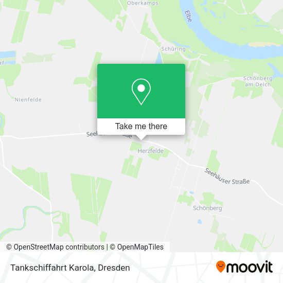 Карта Tankschiffahrt Karola