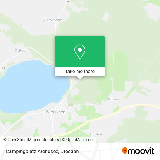 Карта Campingplatz Arendsee