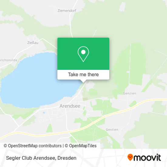 Карта Segler Club Arendsee