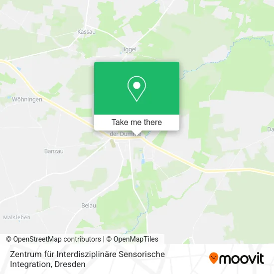 Карта Zentrum für Interdisziplinäre Sensorische Integration