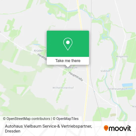 Карта Autohaus Vielbaum Service-& Vertriebspartner