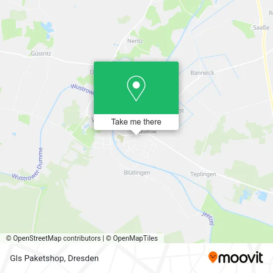 Карта Gls Paketshop