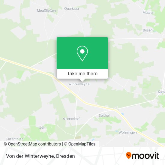 Карта Von der Winterweyhe