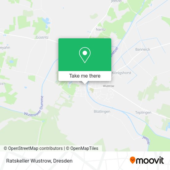 Карта Ratskeller Wustrow