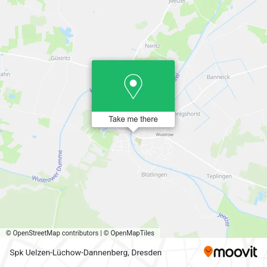 Карта Spk Uelzen-Lüchow-Dannenberg
