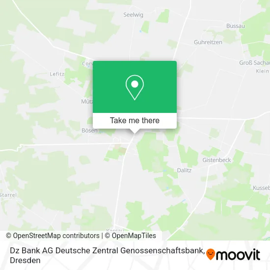 Карта Dz Bank AG Deutsche Zentral Genossenschaftsbank
