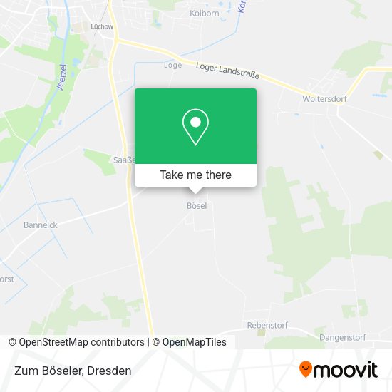 Карта Zum Böseler