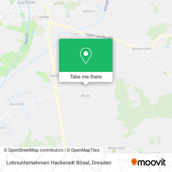 Карта Lohnunternehmen Hackeradt Bösel