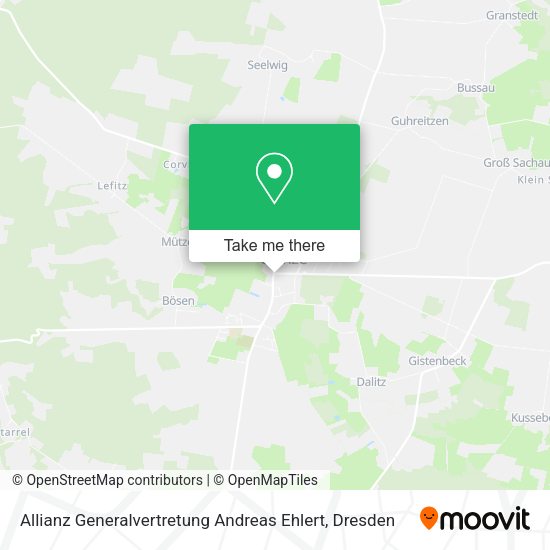 Карта Allianz Generalvertretung Andreas Ehlert