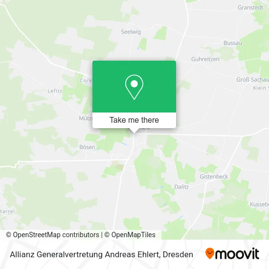 Карта Allianz Generalvertretung Andreas Ehlert