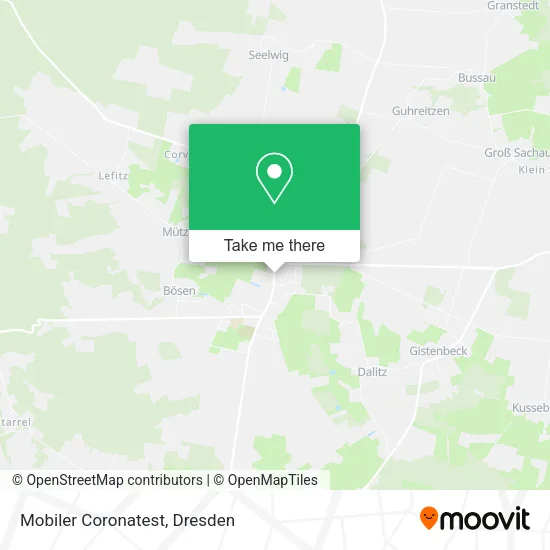 Карта Mobiler Coronatest