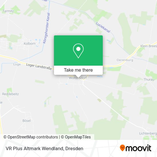 Карта VR Plus Altmark Wendland