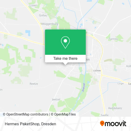 Карта Hermes PaketShop