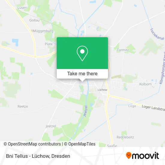 Карта Bni Tellus - Lüchow