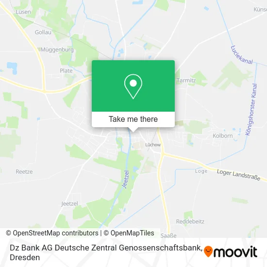 Карта Dz Bank AG Deutsche Zentral Genossenschaftsbank