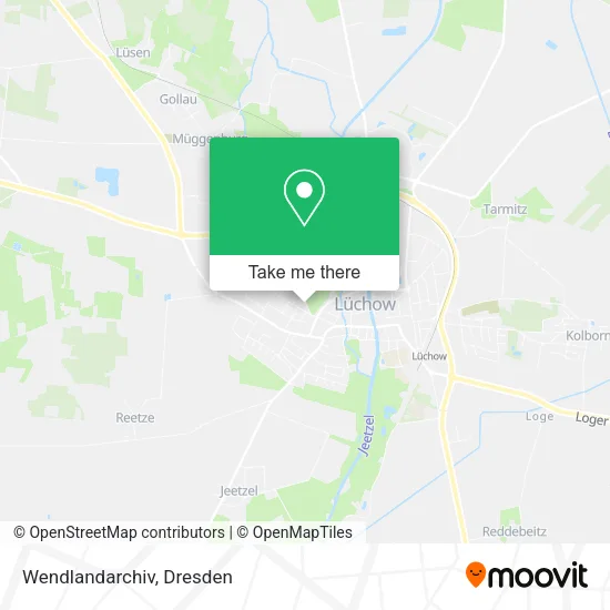Wendlandarchiv map