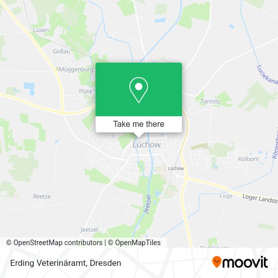 Карта Erding Veterinäramt