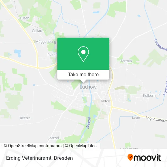 Карта Erding Veterinäramt