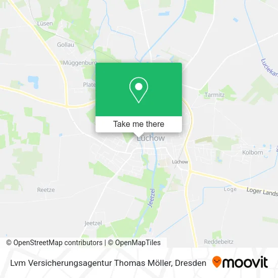 Карта Lvm Versicherungsagentur Thomas Möller