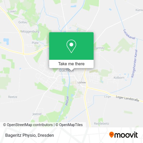 Карта Bageritz Physio