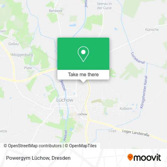 Карта Powergym Lüchow