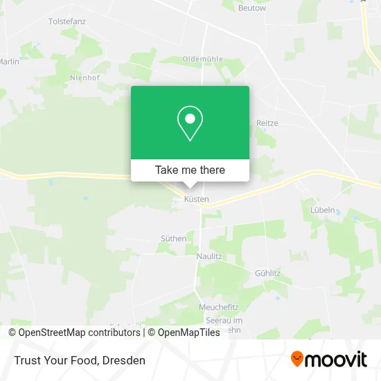 Trust Your Food map