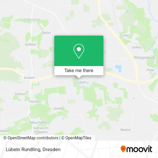 Карта Lübeln Rundling