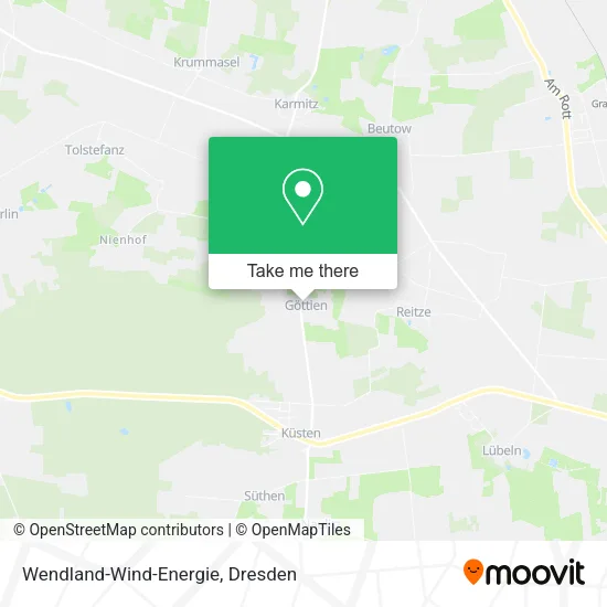 Карта Wendland-Wind-Energie