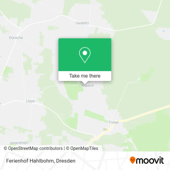 Карта Ferienhof Hahlbohm