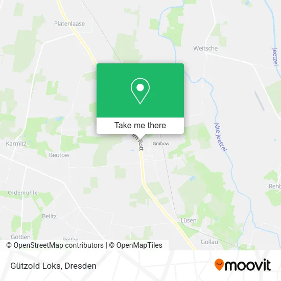 Карта Gützold Loks