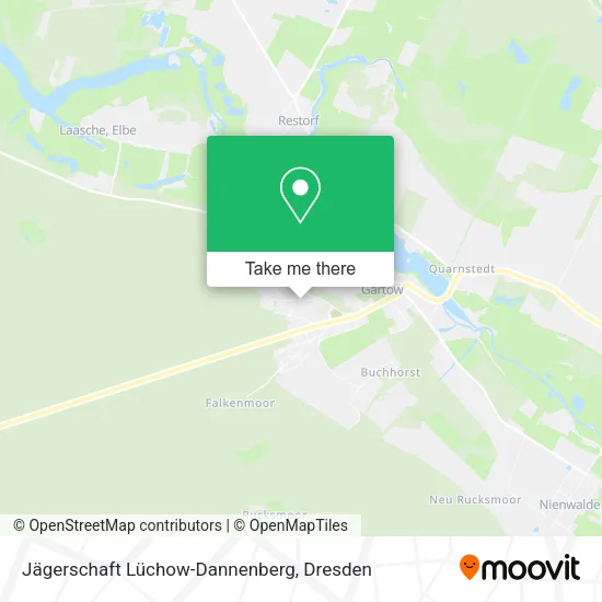 Карта Jägerschaft Lüchow-Dannenberg