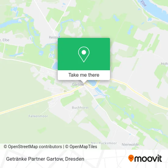Карта Getränke Partner Gartow