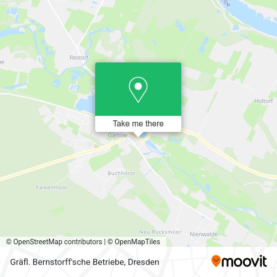 Карта Gräfl. Bernstorff'sche Betriebe