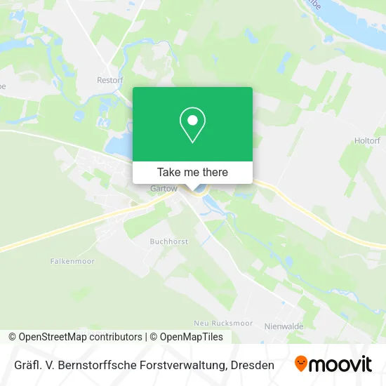 Карта Gräfl. V. Bernstorffsche Forstverwaltung