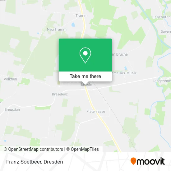 Карта Franz Soetbeer