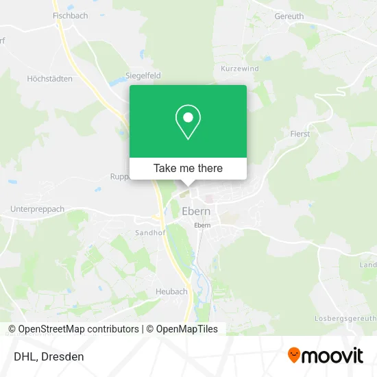 Карта DHL