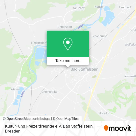 Карта Kultur- und Freizeitfreunde e.V. Bad Staffelstein