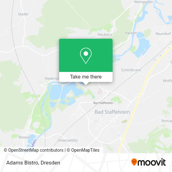 Карта Adams Bistro