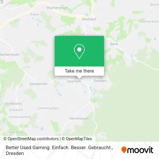 Карта Better Used Gaming. Einfach. Besser. Gebraucht.