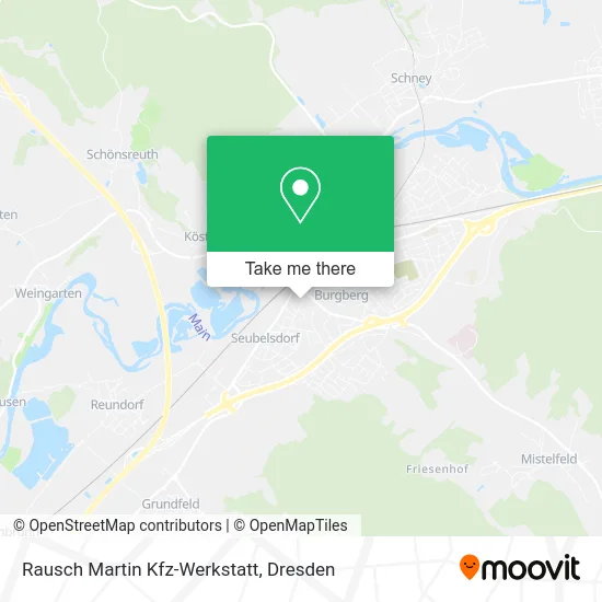 Rausch Martin Kfz-Werkstatt map