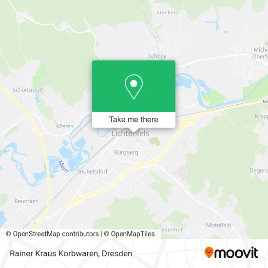 Rainer Kraus Korbwaren map