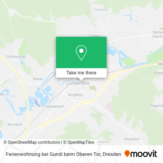Ferienwohnung bei Gundi beim Oberen Tor map
