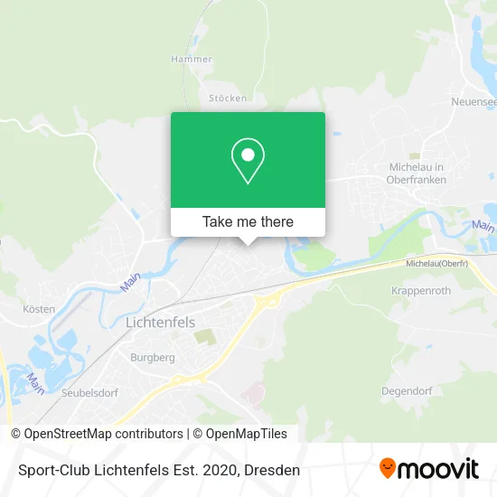 Карта Sport-Club Lichtenfels Est. 2020