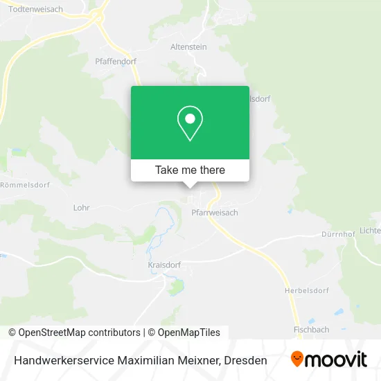 Карта Handwerkerservice Maximilian Meixner