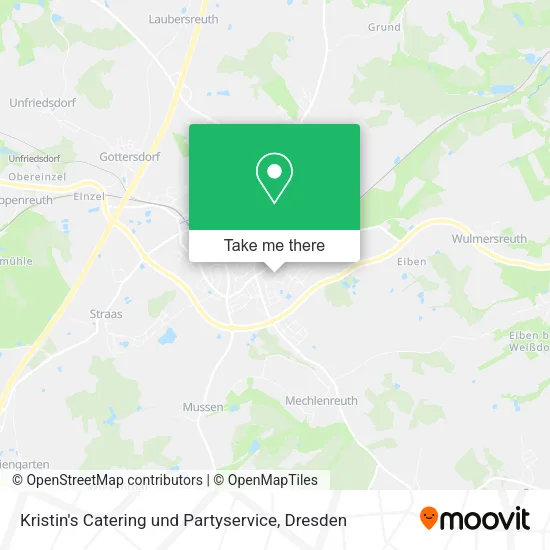 Карта Kristin's Catering und Partyservice