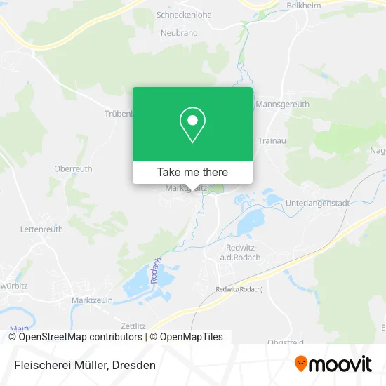 Карта Fleischerei Müller