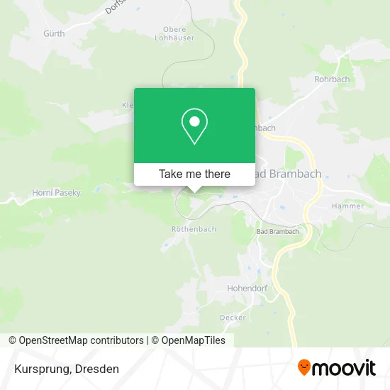 Карта Kursprung